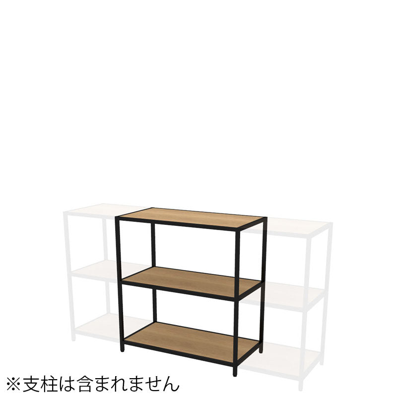 コクヨ 収納棚 ジューク ダブル棚2段 ポスト用 SJK-ACD2W-E