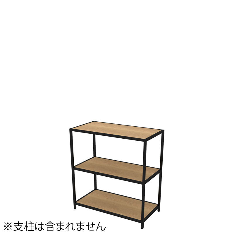 コクヨ 収納棚 ジューク ダブル棚2段 直線用 SJK-ASD2W-E