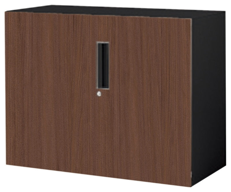 コクヨ エディア<木目タイプ> 両開きタイプ 扉素材:スチール 本体素材:スチール BWU-SD39E6AD