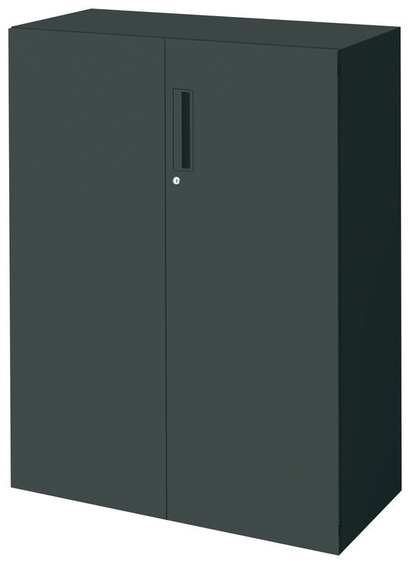 コクヨ エディア<ブラックタイプ> 両開きタイプ 本体素材:スチール 扉仕様:標準仕様 BWU-SD69E6A