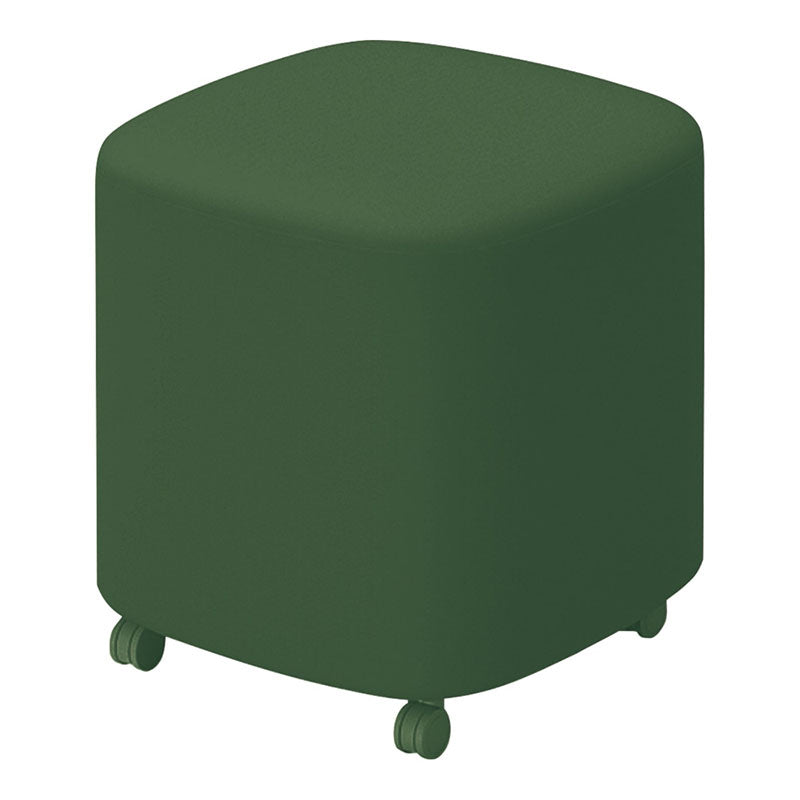 コクヨ Any Sofa スツール。ディープグリーン。品番:NAN-S1C-G2Q61。Office Design Paletteの品番対応画像。