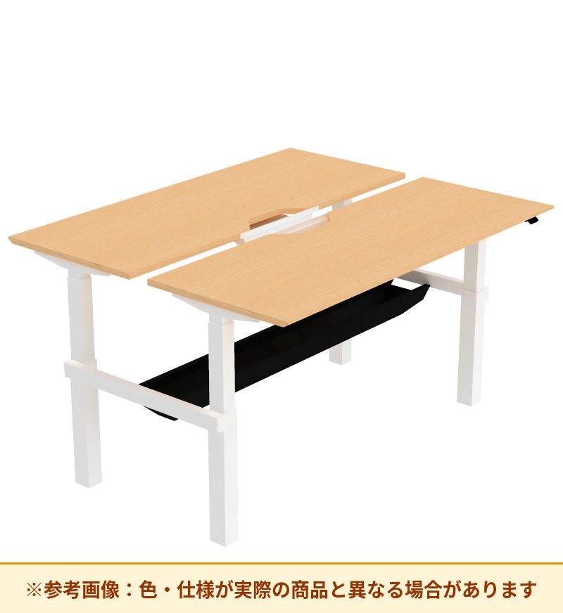コクヨ デスク シークエンス ベンチ机 舟底エッジ ボタン昇降 DSE-BSF1814M-SW