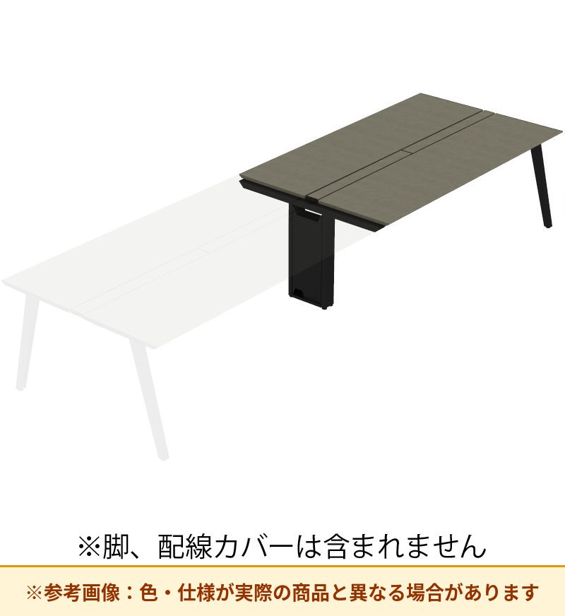 コクヨ デスク センティア ワークテーブル天板 両面増連 平エッジ DSNT-AJH2814-C
