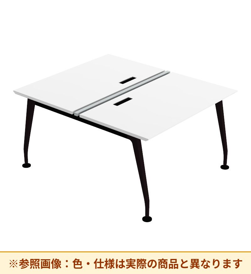 コクヨ デスク サイビ 独立テーブル 電源・USB付 DSX-2D1214-BMPAW3