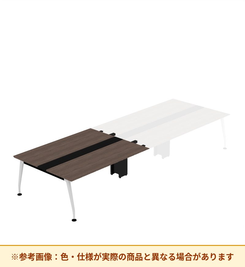 コクヨ デスク サイビ ワークベンチ 両面スタート用 配線カバー仕様 DSX-WS1614-PMM