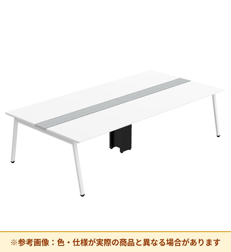 コクヨ デスク サイビTX 独立テーブル 配線カバー付 DTX-WD2414
