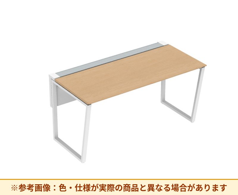 コクヨ ワークヴィスタライト 片面タイプ 袖(引き出し):袖無 脚部仕様:門型脚 DWV-DD1507-6A2APW1