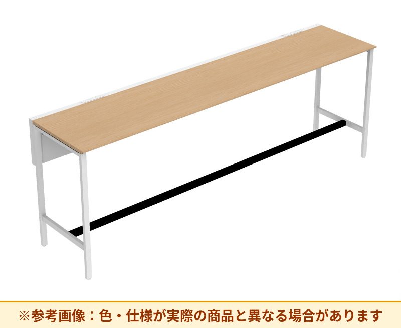 コクヨ ワークヴィスタライト 片面タイプ 袖(引き出し):袖無 脚部仕様:門型脚 DWV-GD3007