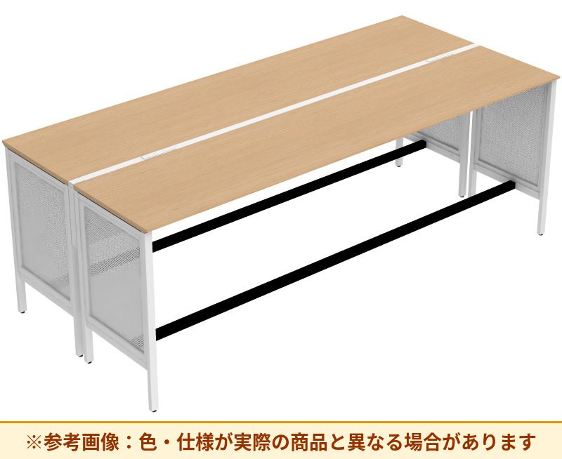 コクヨ ワークヴィスタライト 両面タイプ 袖(引き出し):袖無 脚部仕様:パネル脚 DWV-HD3012