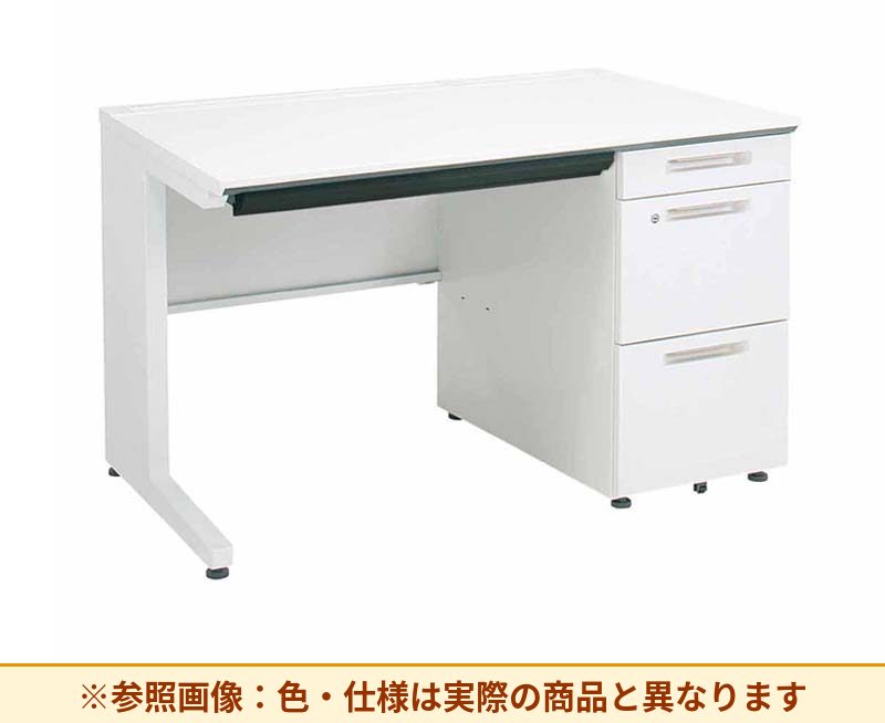 コクヨ iSデスクシステム 片袖机 右袖段数:3段 右袖仕様:A4ロング SD-ISN1175LCAS
