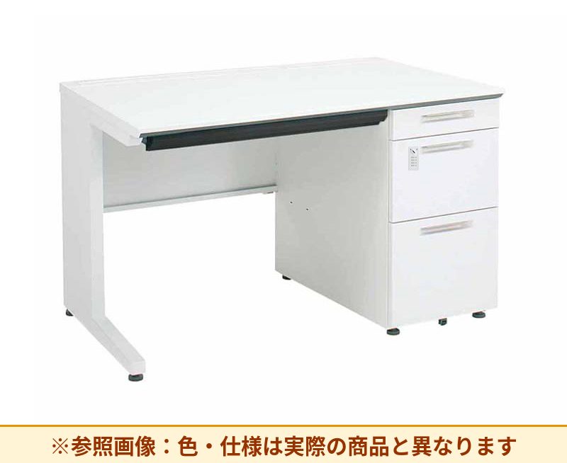 コクヨ iSデスクシステム 片袖机 右袖段数:3段 右袖仕様:B4ロング SD-ISN1175LDCBS