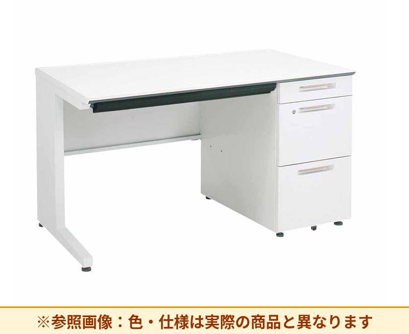 コクヨ iSデスクシステム 片袖机 右袖段数:3段 右袖仕様:A4ロング SD-ISN1275LCAS