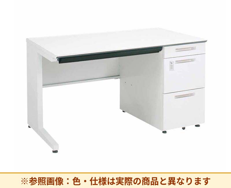 コクヨ iSデスクシステム 片袖机 右袖段数:3段 右袖仕様:A4ロング SD-ISN1275LDCAS