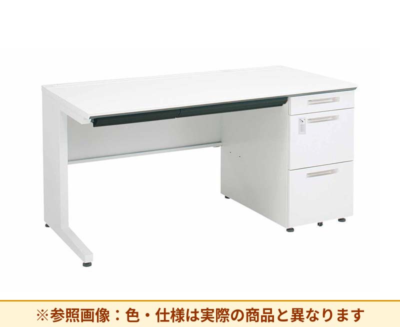 コクヨ iSデスクシステム 片袖机 右袖段数:3段 右袖仕様:A4ロング SD-ISN1475LDCAS