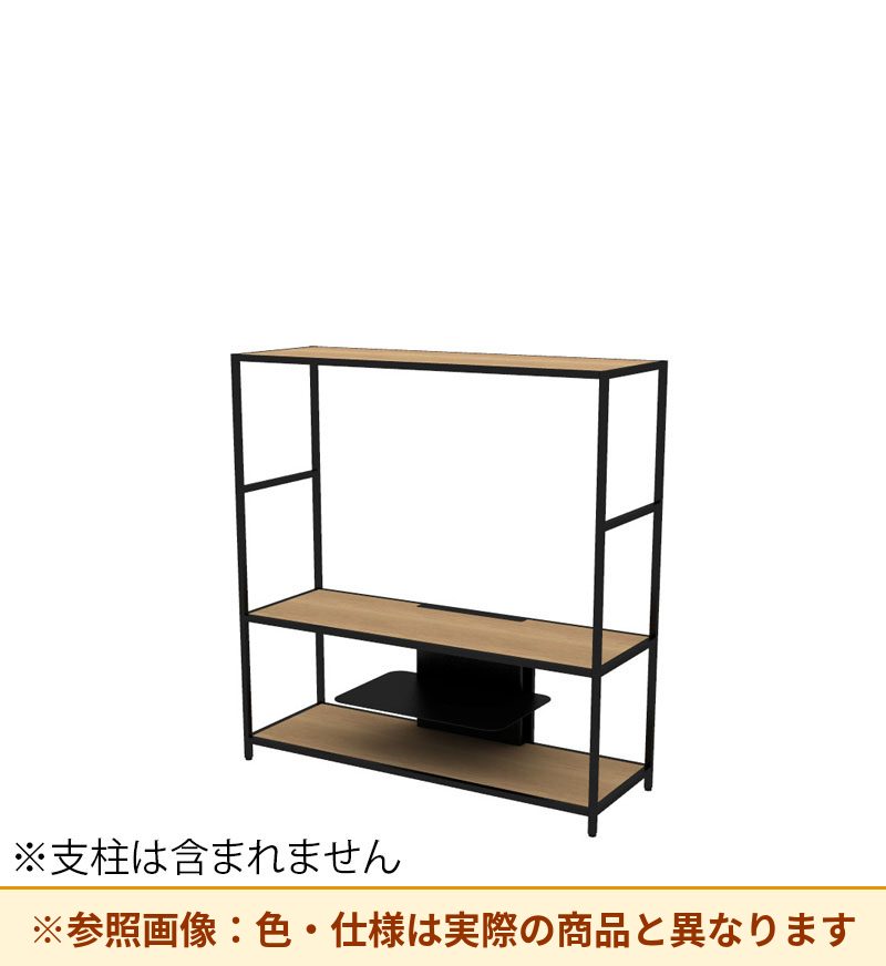 コクヨ 収納棚 ジューク ディスプレー3段 SJK-DSX3W-E