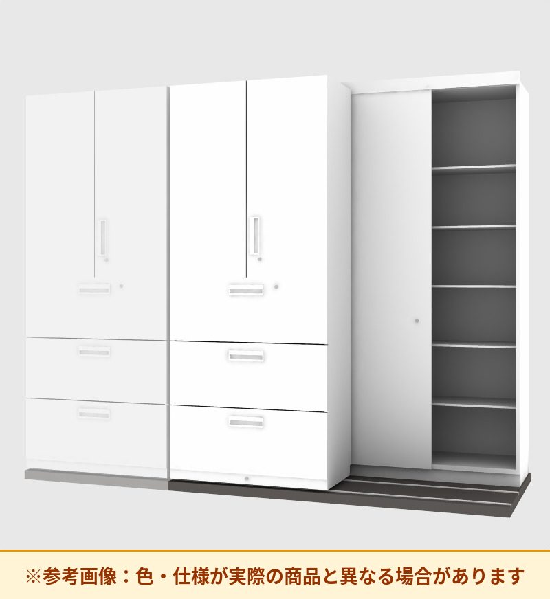 コクヨ 収納庫 エディア 2列セーバー 基本 両開き扉・ラテラル3段 SMU-LL3AS59SAW