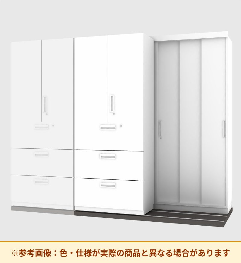コクヨ 収納庫 エディア 2列セーバー 基本 両開き扉・ラテラル3段 SMU-L3AS59HSAWN