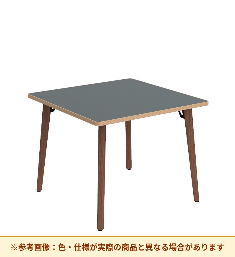 コクヨ テーブル フランカ 正方形木製4本脚 ハイグレード天板 TFK-WS0808MH-W