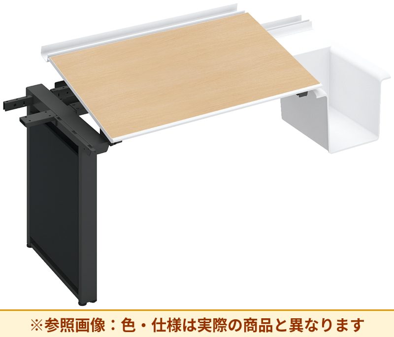 コクヨ テーブル アプティス 片面バスケットタイプ 増連 DUP-BJ1407