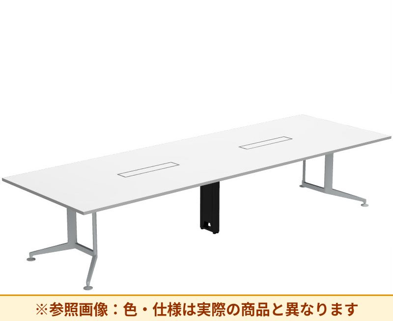 コクヨ WT-400 天板数:2枚 配線機能付き 配線ボックス数:2 W40-KW3212CM