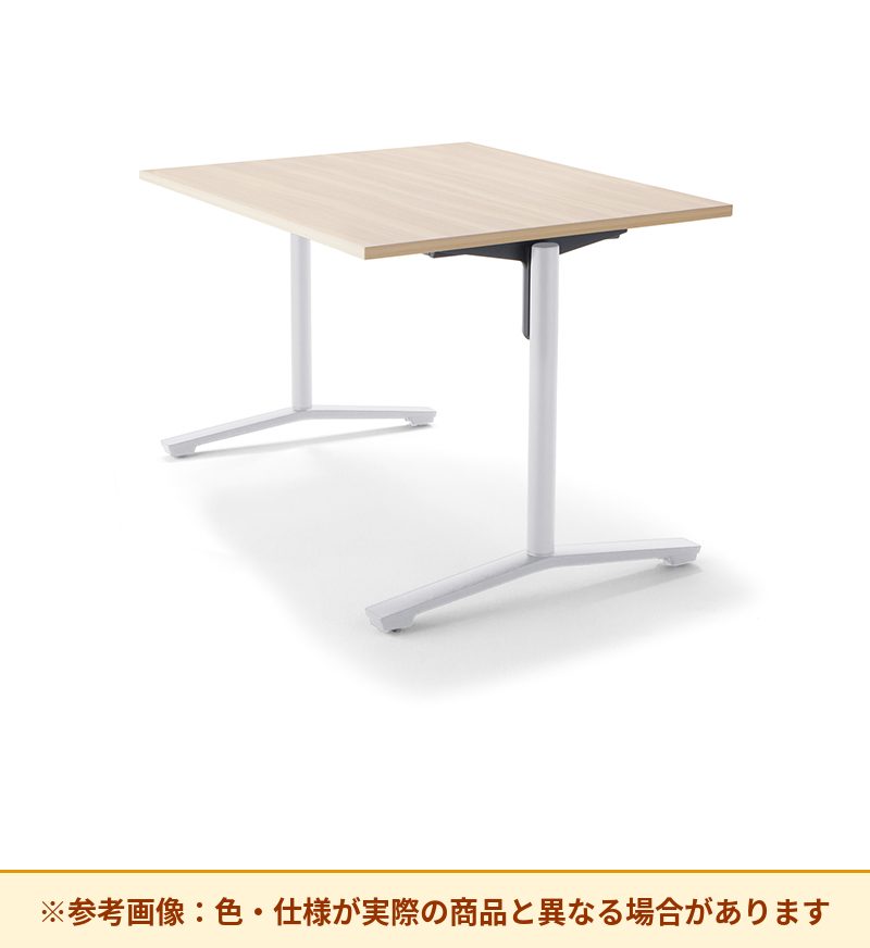 コクヨ テーブル 固定型天板 ポリッシュ双柱脚 XY-TFT128SCSAAMN0NN