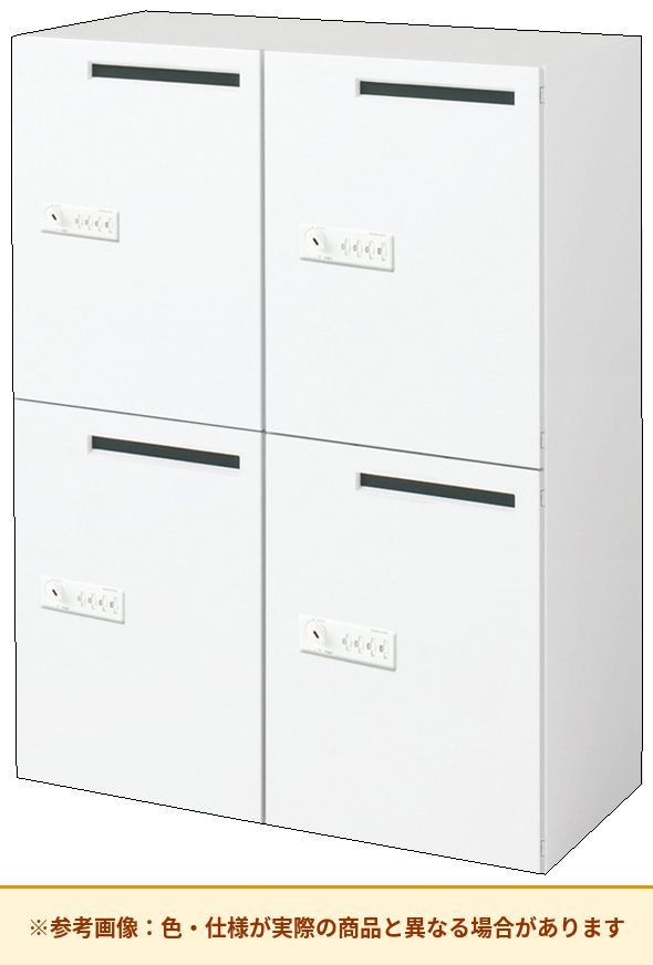 コクヨ エディア<ロッカータイプ> 4人用~6人用 本体素材:スチール 列数:2列 BWU-RN4M69SAWNN