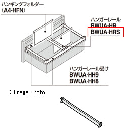 コクヨ 収納庫 エディア ハンガーレール BWUA-HRSE6C