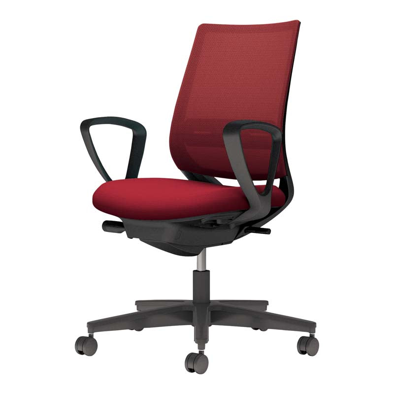 コクヨ ミトラ2 スタンダードバック 固定肘 ランバーサポート付き C04-B152MW