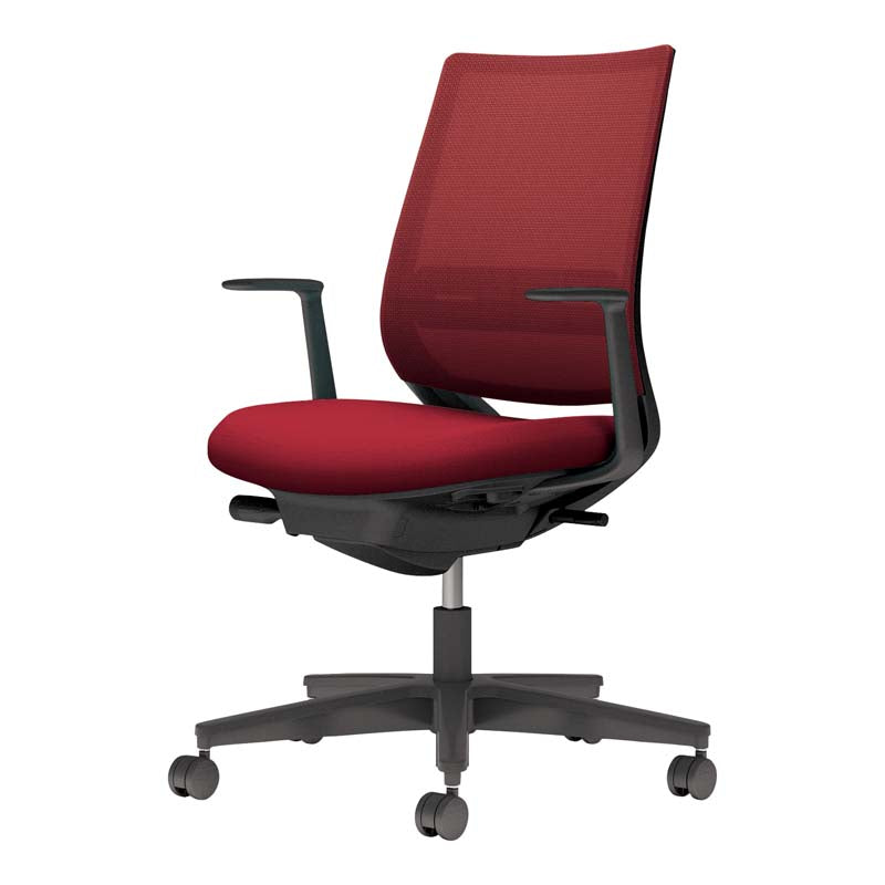 コクヨ ミトラ2 スタンダードバック 固定肘 ランバーサポート付き C04-B192MW