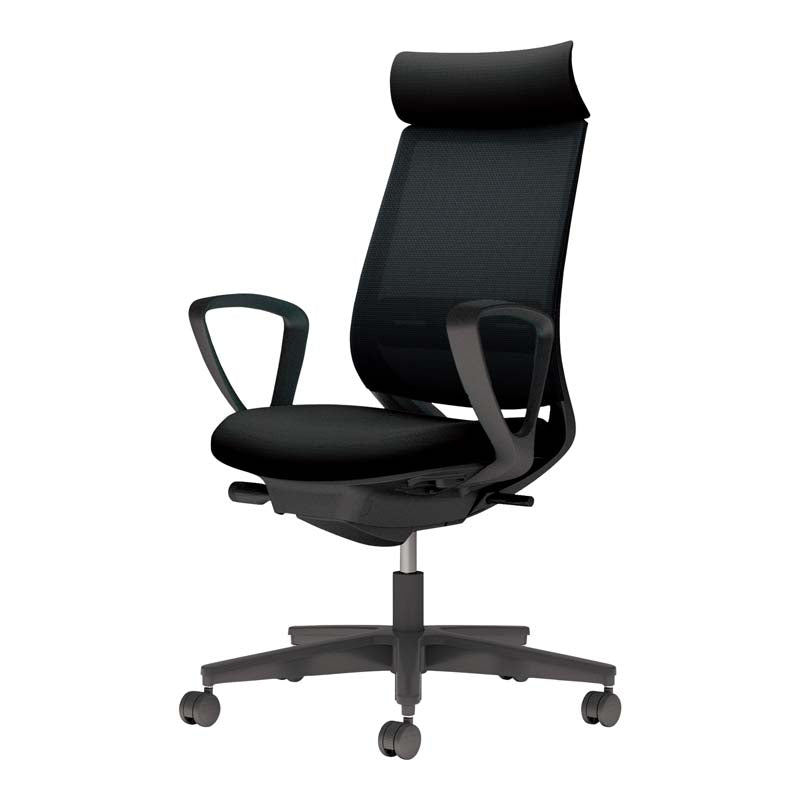 コクヨ ミトラ2 アディショナルバック 固定肘 ランバーサポート付き C04-B352MW