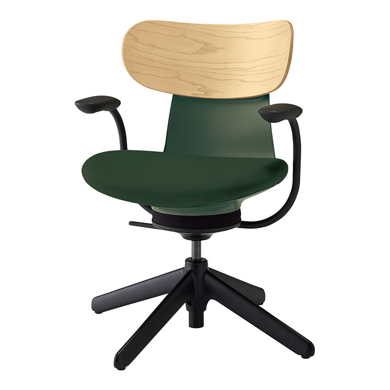 コクヨ C05-B11CGL-Q6Q6701。ディープグリーン。Office Design Paletteの商品画像。