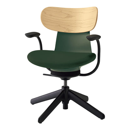 コクヨ C05-B11CGL-Q6Q6701。ディープグリーン。Office Design Paletteの商品画像。