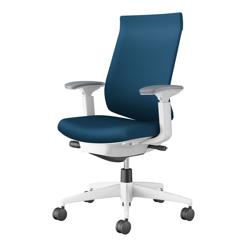 コクヨ ウィザード4 ハイバック 可動肘 ランバーサポート付き C06-W232CW-E1G4