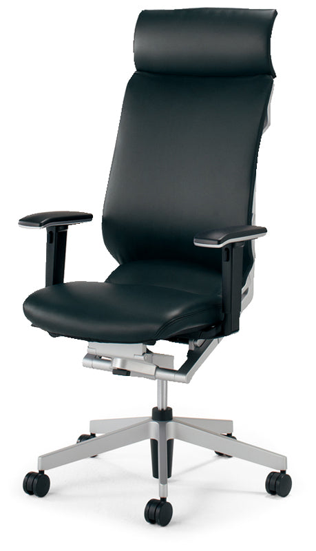 コクヨ アガタ ヘッドレスト付きタイプ 可動肘 ヘッドレスト付き CR-G1263U1ML8B6-W