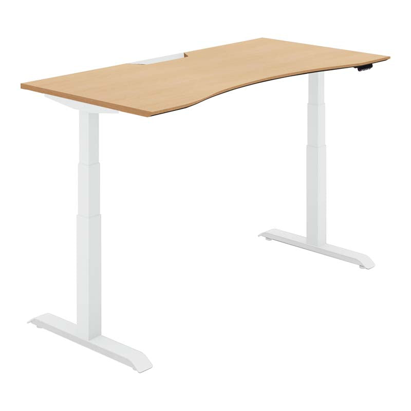 コクヨ シークエンス 自動昇降タイプ 脚部仕様：T字脚 脚素材：スチール DSE-LWF1608F-SW