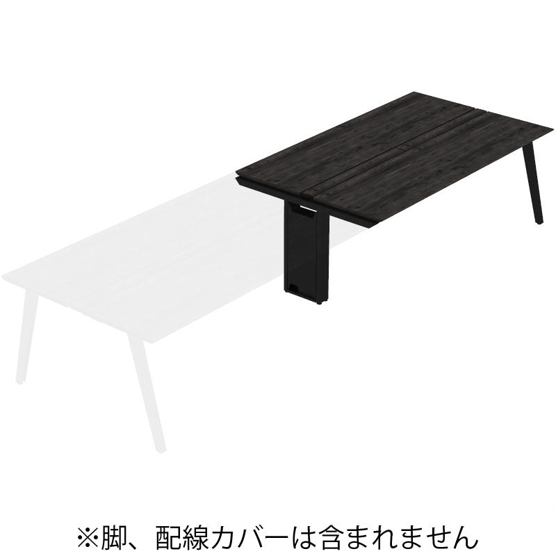 コクヨ デスク センティア ワークテーブル天板 両面増連 舟底エッジ DSNT-AJF2012-C