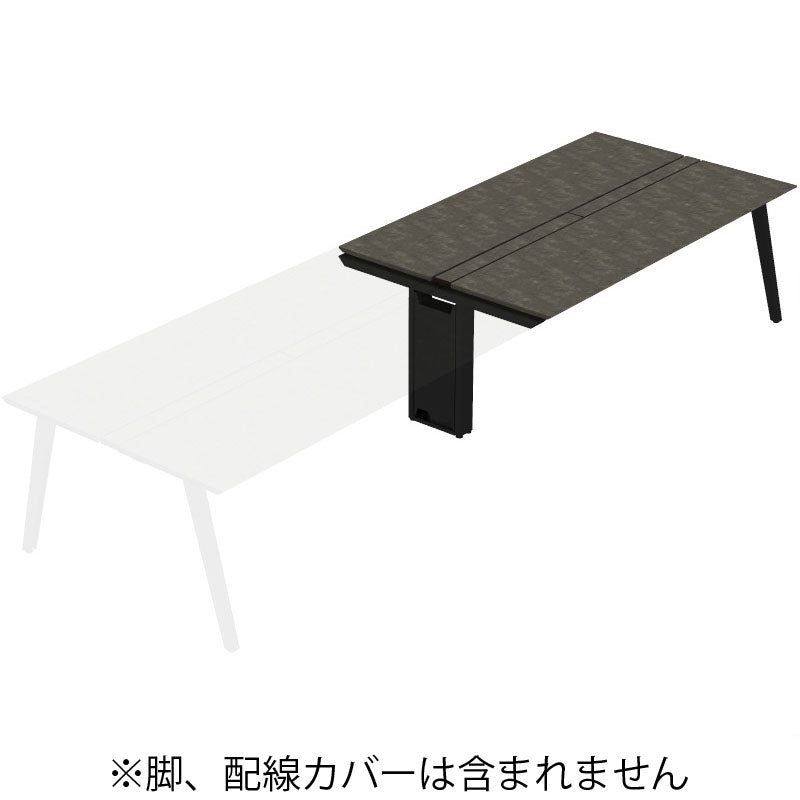 コクヨ デスク センティア ワークテーブル天板 両面増連 舟底エッジ DSNT-AJF2012-C