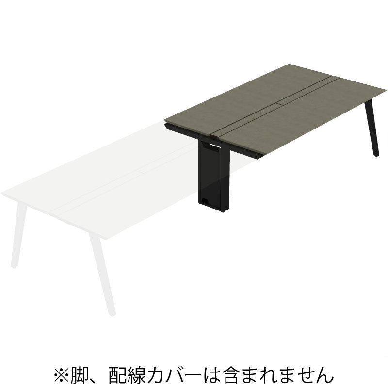 コクヨ デスク センティア ワークテーブル天板 両面増連 舟底エッジ DSNT-AJF2012-C