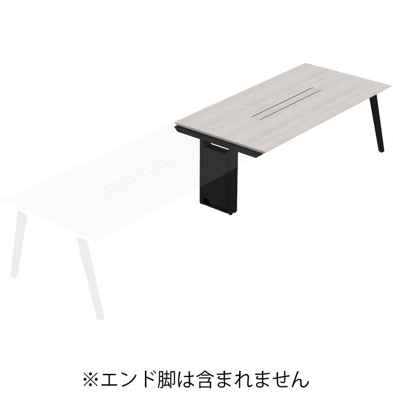 コクヨ デスク センティア コミュテーブル天板 増連 舟底エッジ DSNT-BJF2111-C