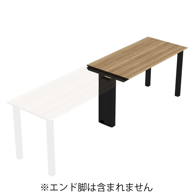 コクヨ デスク センティア コミュテーブル天板 増連 舟底エッジ DSNT-CHJF1809-C