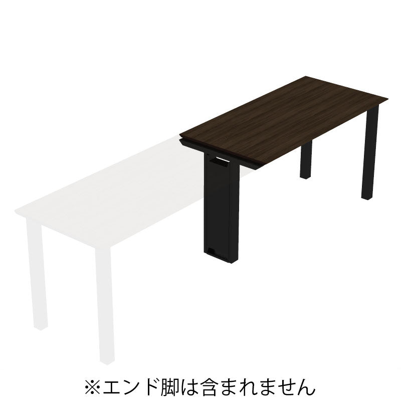 コクヨ デスク センティア コミュテーブル天板 増連 舟底エッジ DSNT-CHJF1809-C
