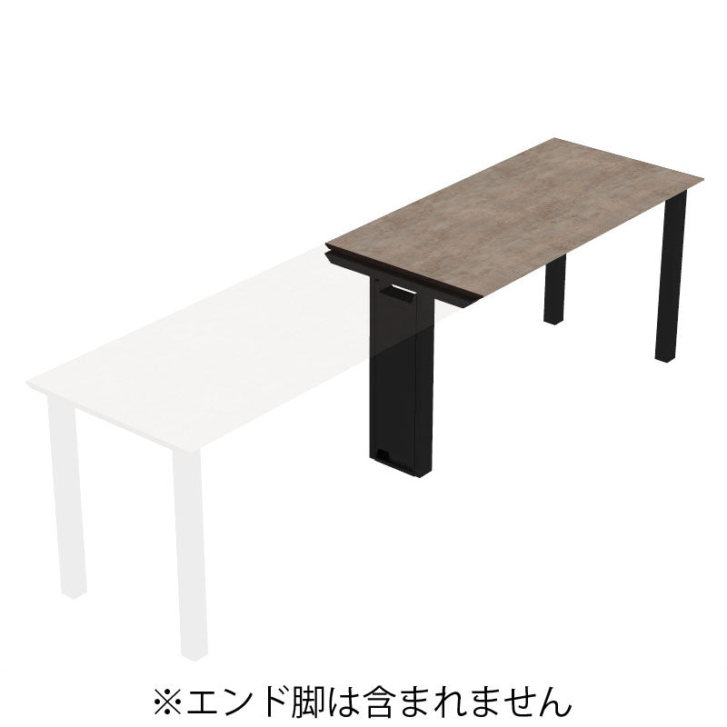コクヨ デスク センティア コミュテーブル天板 増連 舟底エッジ DSNT-CHJF1809-C