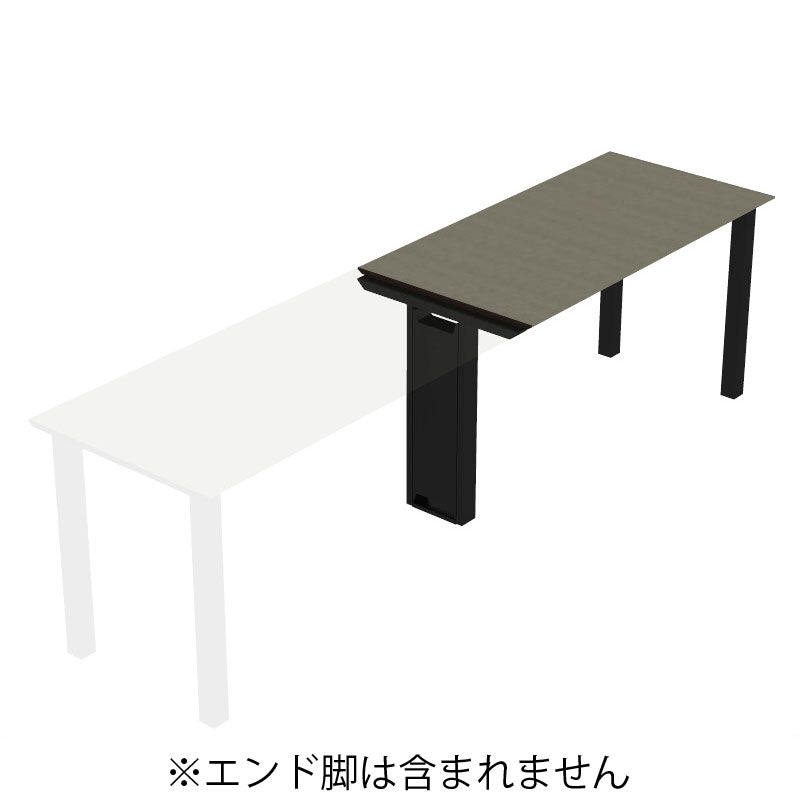 コクヨ デスク センティア コミュテーブル天板 増連 舟底エッジ DSNT-CHJF1809-C