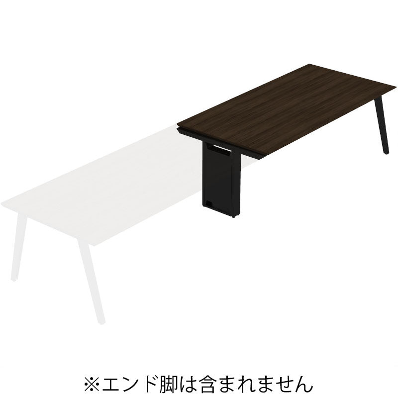 コクヨ デスク センティア コミュテーブル天板 増連 舟底エッジ DSNT-CJF2111-C