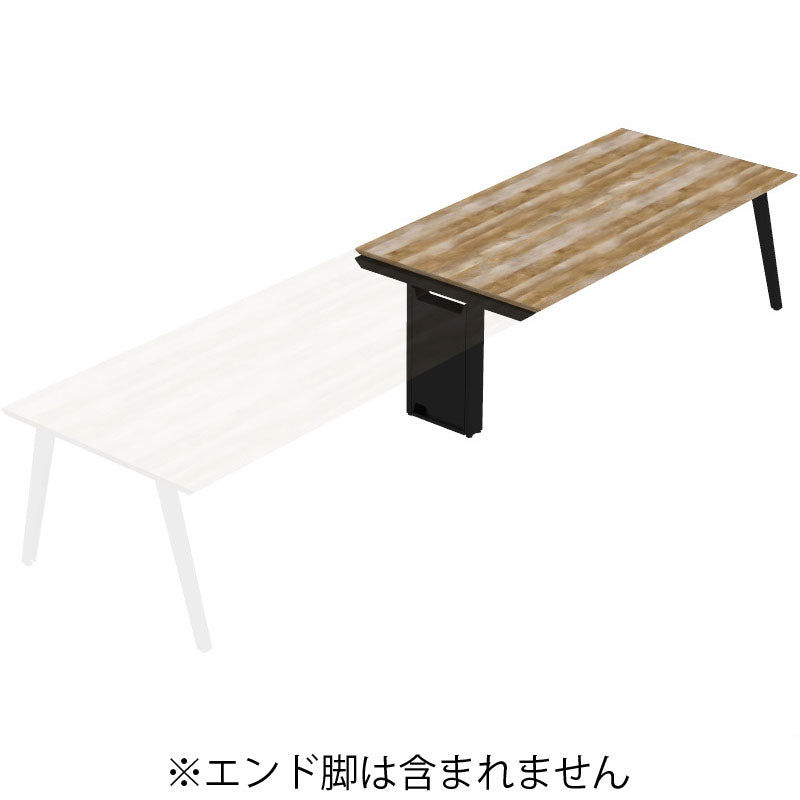 コクヨ デスク センティア コミュテーブル天板 増連 舟底エッジ DSNT-CJF2111-C
