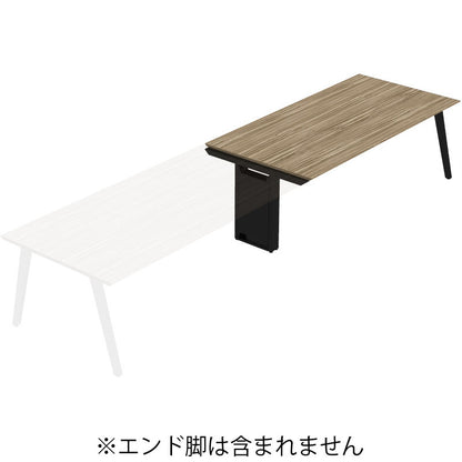 コクヨ デスク センティア コミュテーブル天板 増連 舟底エッジ DSNT-CJF2111-C