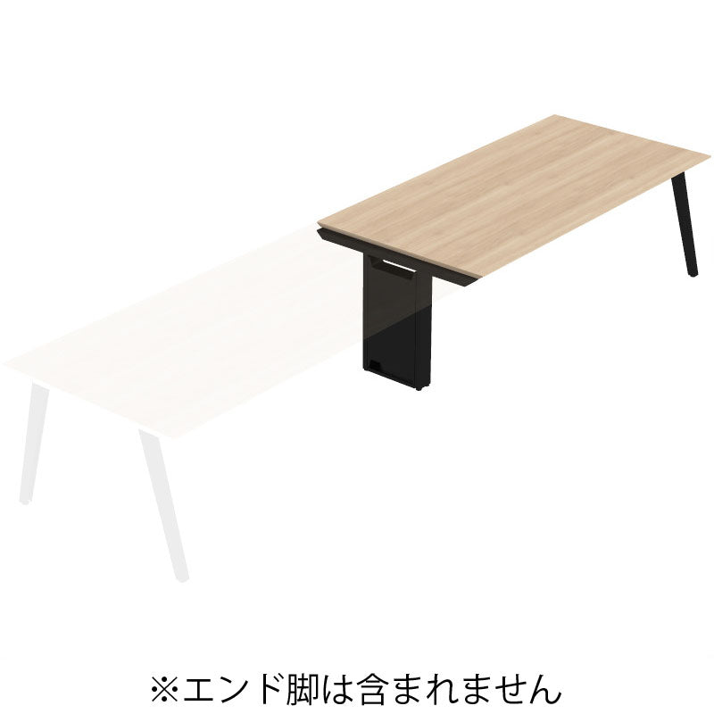 コクヨ デスク センティア コミュテーブル天板 増連 舟底エッジ DSNT-CJF2111-C