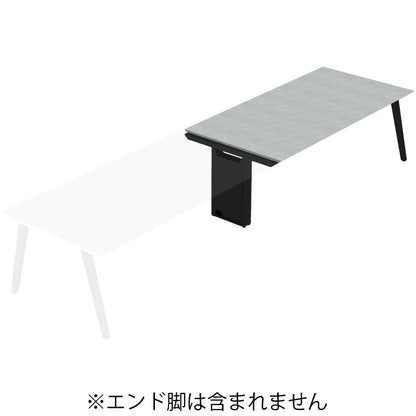 コクヨ デスク センティア コミュテーブル天板 増連 舟底エッジ DSNT-CJF2111-C