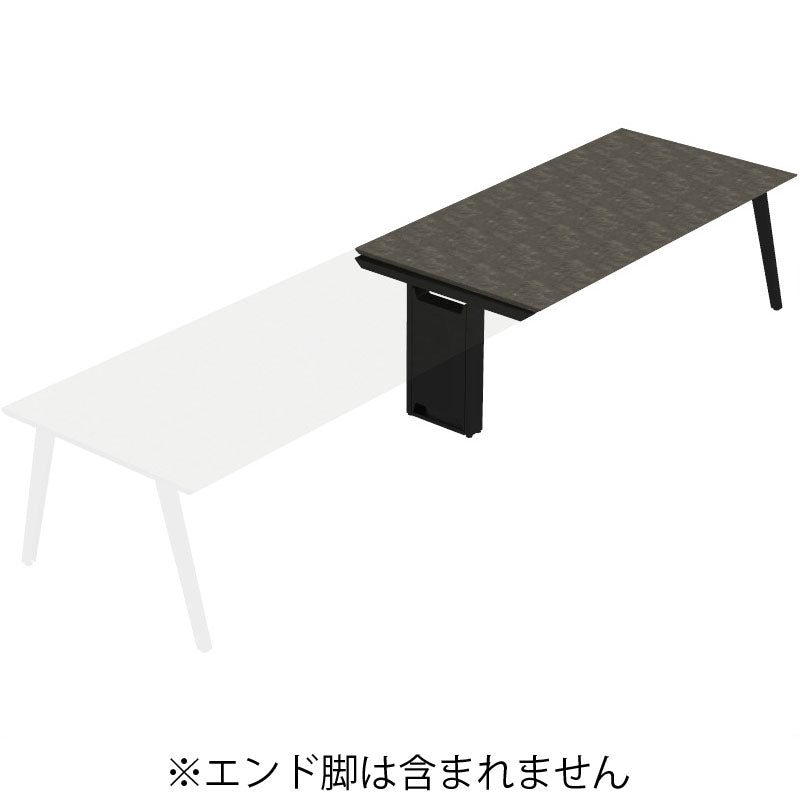 コクヨ デスク センティア コミュテーブル天板 増連 舟底エッジ DSNT-CJF2111-C