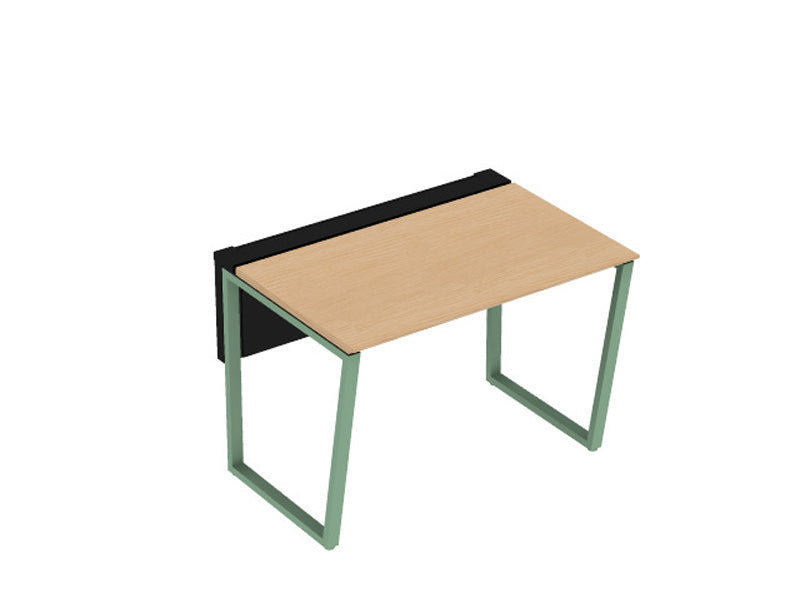 コクヨ ワークヴィスタライト 片面タイプ 袖（引き出し）：袖無 脚部仕様：門型脚 DWV-DD1007-6A2APW1